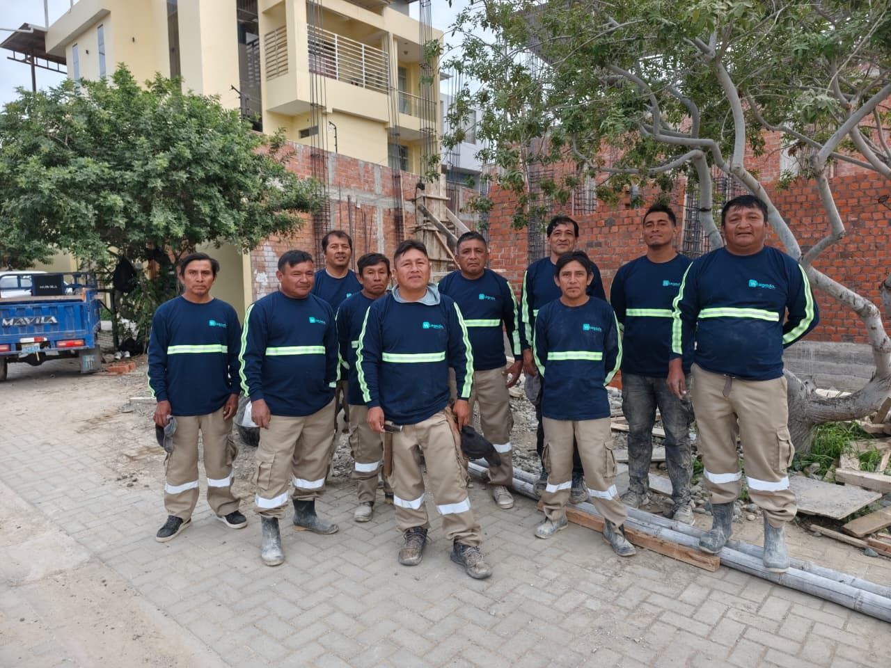 Equipo Legado en obra