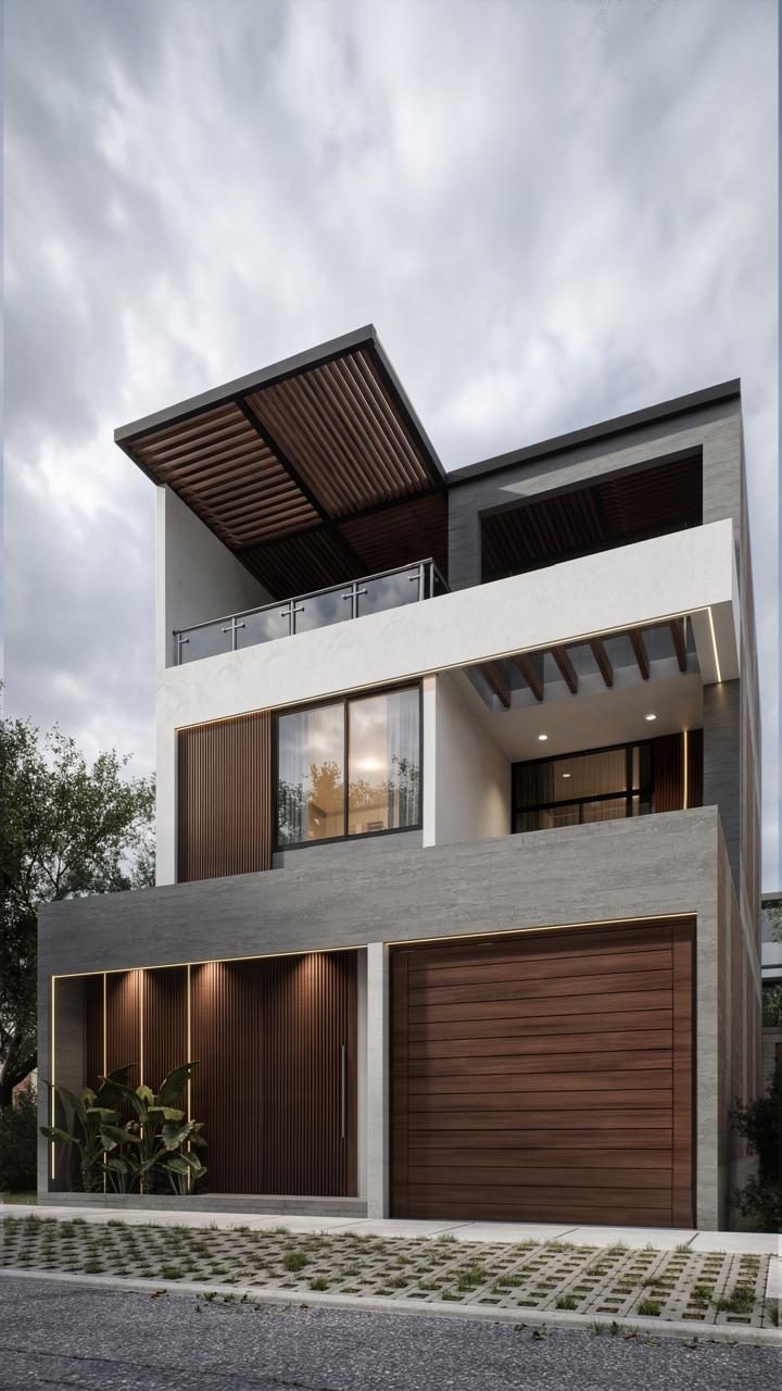 Fachada de vivienda Legado