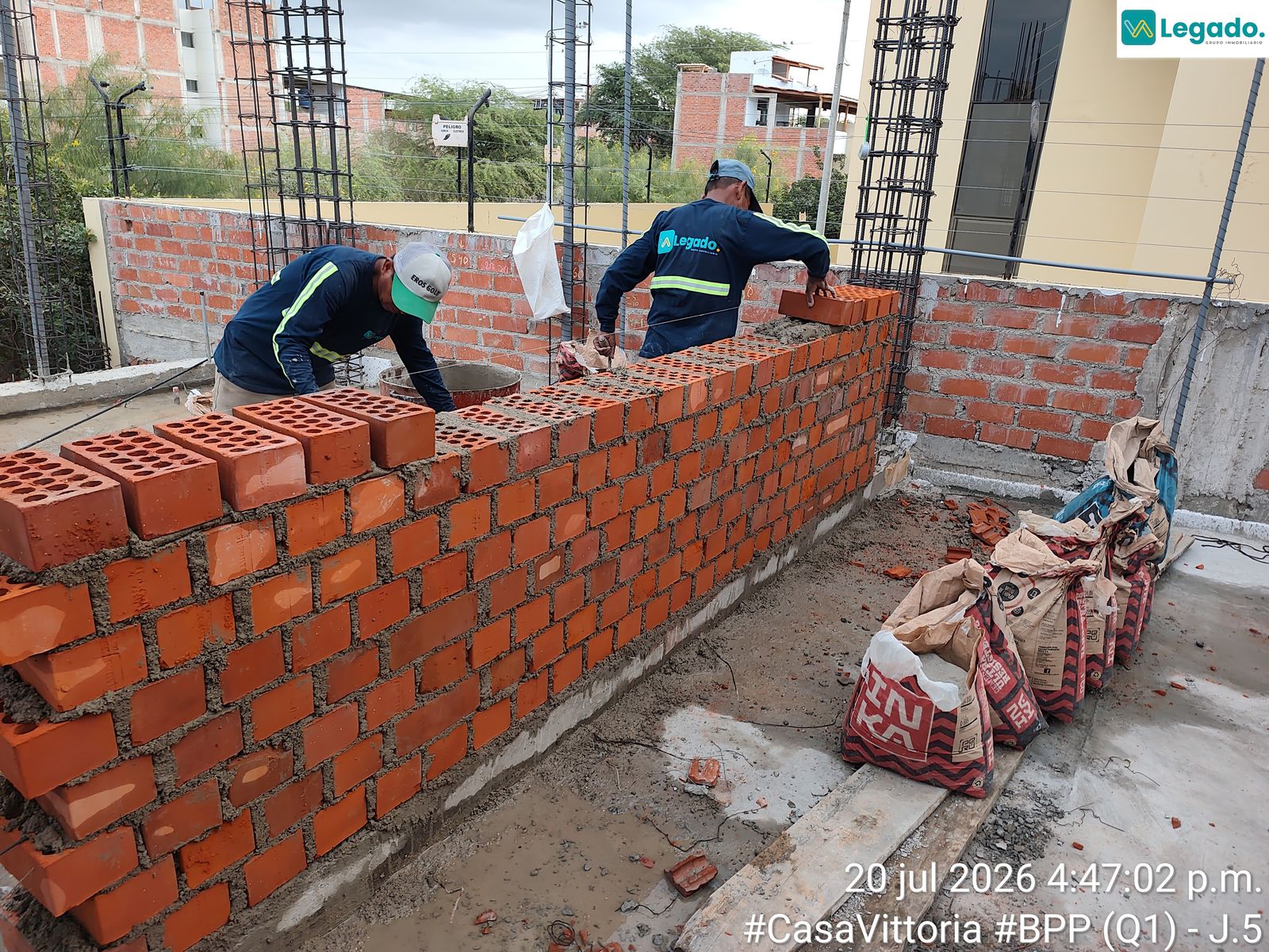 Estructura y muros de vivienda — Legado